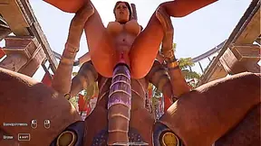 Laras Steamy Tryst with Ancient Deity Unleashed in Vivid 3D Adventure