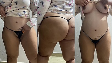 Madrastra Latina con hermoso y Perfecto culo redondo
