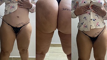 Madrastra Latina con hermoso y Perfecto culo redondo