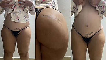 Madrastra Latina con hermoso y Perfecto culo redondo