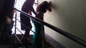 Bhabhi's Pussy Fucked by Fake Tenant Boy While It Was Raining