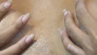 Asian Transgender Solo Play - Dildo Ride to Orgasm