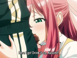 Red-Haired Girl with Large Boobs Likes Having Her Unshaved Vagina Licked After Work