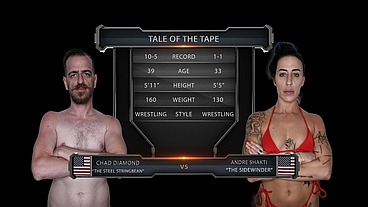 Andre Shakti vs Chad Diamond Mixed Wrestling