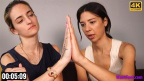 Measure and Compare Hands - 4K MP4