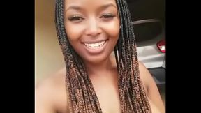 South African Ebony boobs