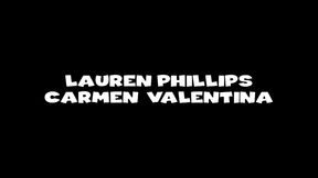 carmen valentina lauren phillips threesome blowjob cowgirl