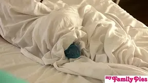 Nubile step-sis gets filled by step-bro's cream filling