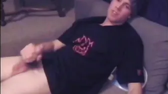 Straight Twink Jayden Oils Up and Jerks Off