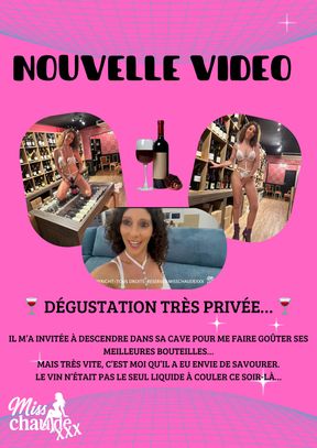 🇫🇷 Misschaudexxx, a super hot wine merchant fucks me well