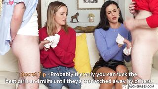 Mom's Hot Milk Shower #3 - Step-Son Fills Up Mom With His Load