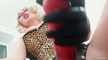 training my slut - anal tasks - FemDom POV - sexy Mistress (Arya Grander)