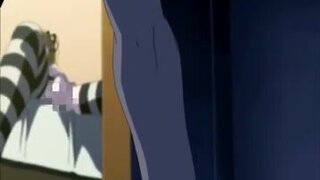 Anime footjob