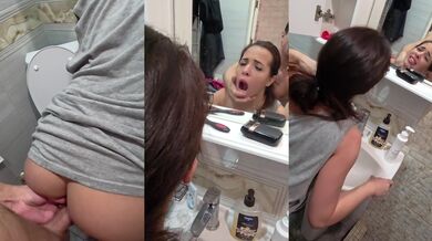 What Are You Doing? Cum in Best Friend's Wife While He Went to Store