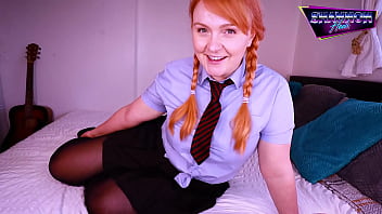 Sneaky Skool Slut Lets U Nut - Shannon Huxley