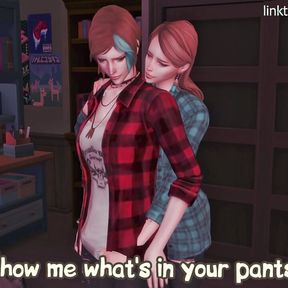 futanari chloe seduced perverted rachel from life is strange