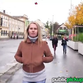 Mofos - Hot Euro blonde gets picked up on the street