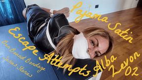Pajama Satin Alba Zevon Escape Attempts 02 - 4K