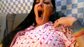 Middle of the Night Yawning