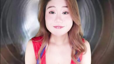 ASMR Hot Girl Stuck in AC Duct Role Play with Oil Ear Massage