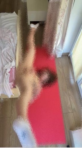 my flexible body this morning 🌖