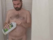 Douche après le sexe
