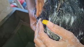 "Hair Wash Relaxation Fetish"