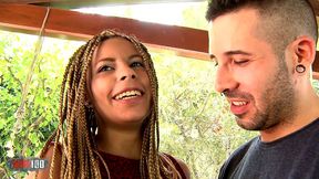 alana : young blonde rasta girl first porn video