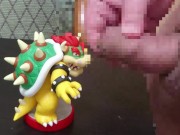 Bowser figure Bukkake