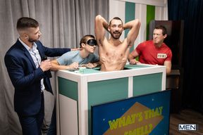 TV show turned into gay sex - Pierce Paris & Theo Brady