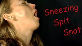 Sneezing sideview 3