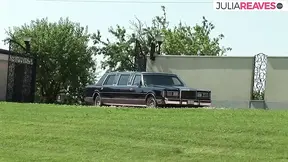Stacked MILF sucks two huge cocks and rides them to a cumshot