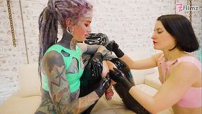 Alt Girls Take Control &ndash_ Latex, Anal Fist &amp_ Chastity on Punk Boy