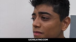 Latin teenager first time sipping cock lechelatino.com