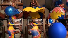 Pristine Loves Balloons and Becomes a Big Blue Balloon