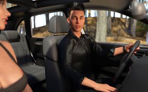 My MILF Stepmom Gave Me a Wet Sloppy Blowjob in the Car - Midnight Paradise