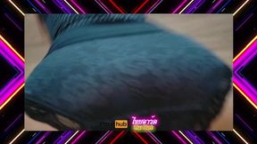 Petite Thai babe gets her ass fucked by big cock