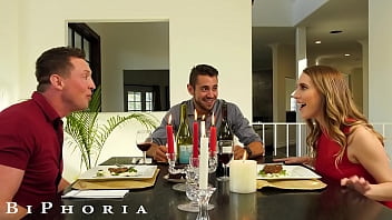 Sassy sissy wife seduces best friend then both get pounded