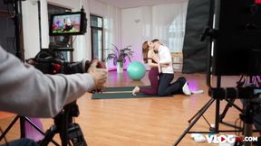Fit Beauty Mina Von D Teases in a Steamy Behind-the-Scenes Photoshoot