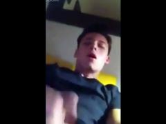 Cumming Hard After School - Twink Amateur Masturbates