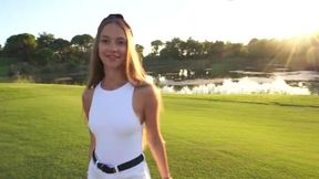 Busty Young Woman Gets Hard Dicked After Golfing - XXX Porn Video
