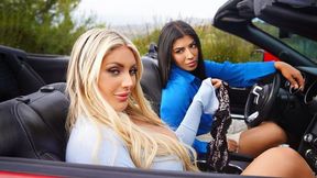 Pakistani Beauties Go All the Way - Jasmine Sherni Fucks Stranded Blonde!