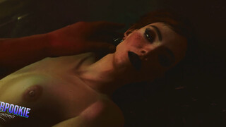(Cyberpunk 2077) Aurore Cassel - Hammerhead Sex Scene