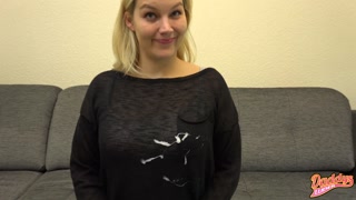 CFNM - Naked he cums on my clothes