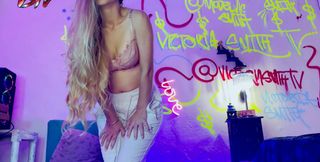 Desperate Pissing on My Gray Sweatshirt on My Room