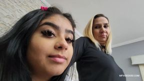 CHALLENGE KISSES - MILF VS TEEN - VOL #16 - NEW VIDEO MF - JULY 2024 - FULL VERSION