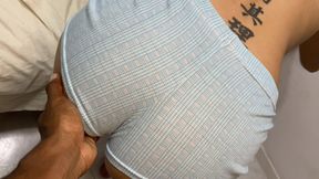 I fuck the hot maid with tight pussy for 10 bucks