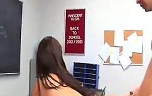 College sex siren getting her starved cunt filled with cock