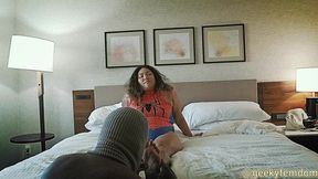 Spider Woman Muscle and Foot Worship