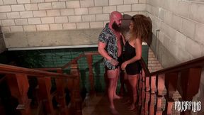 nao deu tempo de chegar no quarto... a vontade de esfregar os corpos era tanta que aconteceu no corredor mesmo (rebeca villar e dante greco)